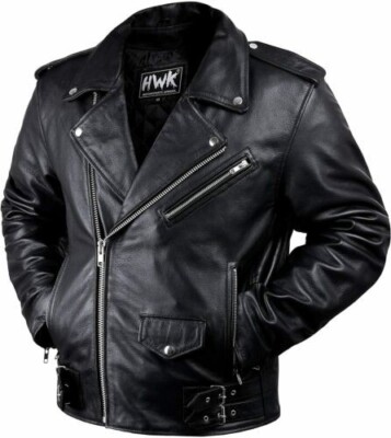 Leather Men Motorcycle Jacket Moto Riding Cafe Racer Vintage Jackets CE Armored