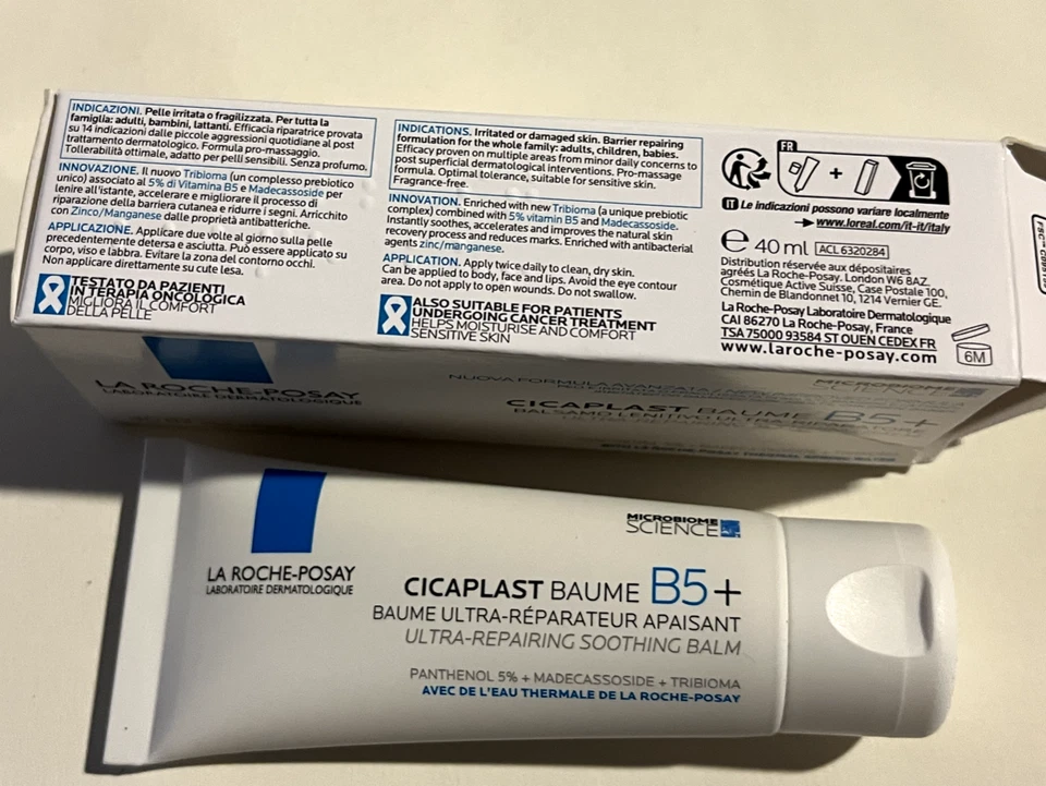 Bálsamo calmante ultra reparador La Roche Posay Cicaplast Baume B5+ 40 ml nuevo en caja Foto 4 de 4