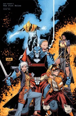 PLOT HOLES #1 - Gordon Murphy 1:10 Mignola Homage Variant - NM - Presale 08/30