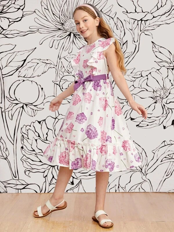 shein floral dress