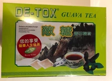 DE-TOX GUAVA TEA - Regulates Blood Sugar 2.5G X 90 TEABAGS  FREE SHIPPING