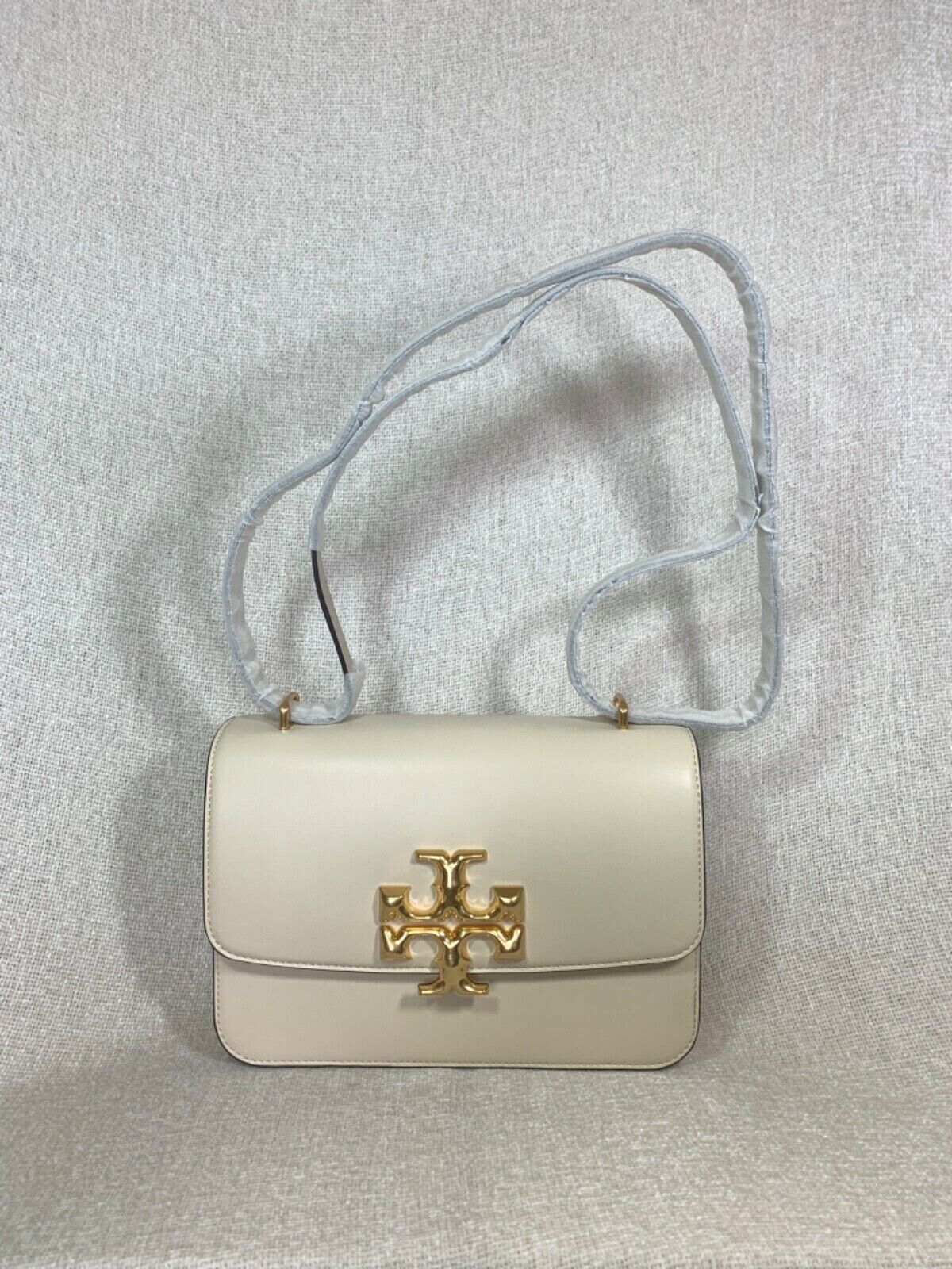 NEW Tory Burch New Cream Eleanor Convertible Shoulder Bag $748 192485748758  | eBay