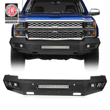 Full-width Steel Front Bumper Wled Light Bar For 2014 2015 Chevy Silverado 1500