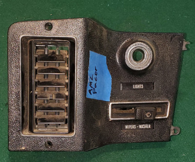 Dashboard Panels with Wiper Washer Switch for AMC Pacer