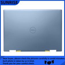New For Dell Inspiron 7435 7430 2-in-1 LCD Back Cover Rear Lid 0W4GYW Blue