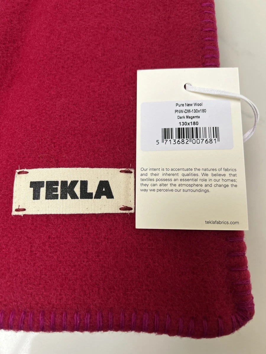 Tekla pure new wool blanket clearance