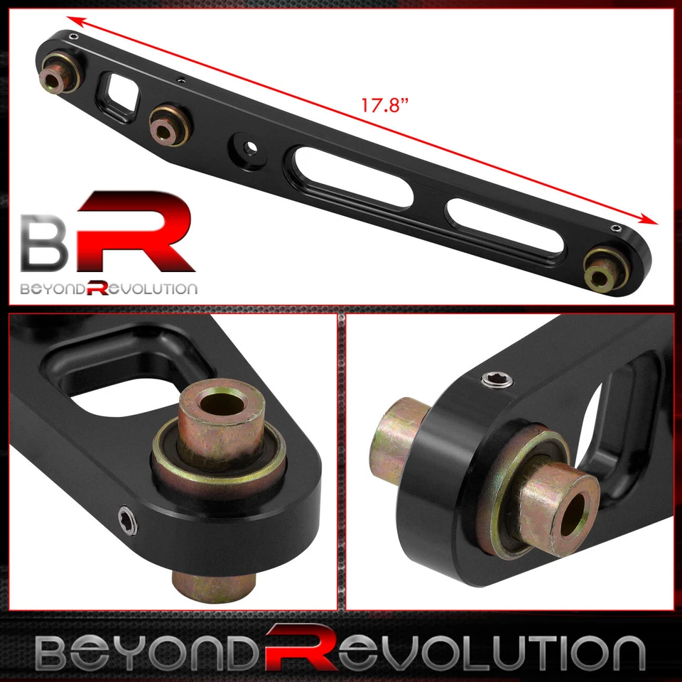 Brazo de control inferior trasero para Civic EK 1996-2000 LCA barra soporte suspensión JDM negro Foto 2 de 3