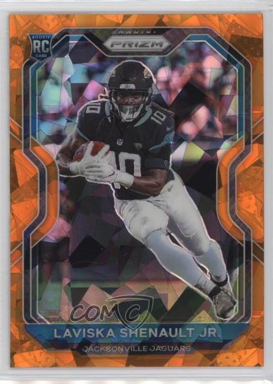 2020 Panini Prizm Orange Ice Laviska Shenault Jr #350 Rookie RC 1bs6