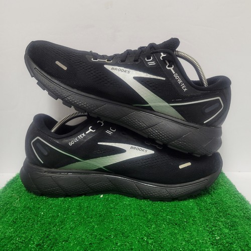 Brooks Ghost 14 GTX Gore-Tex Black Running Shoes Sneakers Trainers M 10.5 D EUC - Picture 5 of 7
