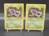 (2) Arbok 31/62 Uncommon Fossil Pokemon Unlimited Lightly Played