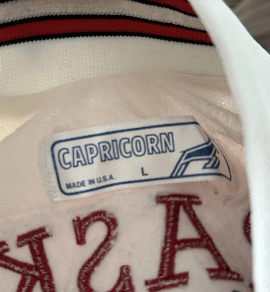 Chaqueta de bombardero vintage de los años 80 Nebraska Cornhuskers grande, satinado estilo universitario NCAA Foto 2 de 2