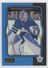 2017 O-Pee-Chee Platinum Retro Rainbow Blue 33/149 Frederik Andersen #R-65 01ks