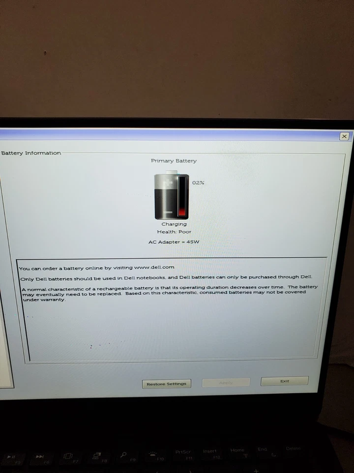 Laptop Dell XPS 13 9370 Intel Core i5-8350U 1,70 GHz 8 GB de RAM ¡Sin SSD/OS! #69 Foto 4 de 4