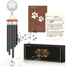 Dog Memorial Gifts for Loss of Dog, Pet Memorial Suncatcher Wind Chime, Loss ...
