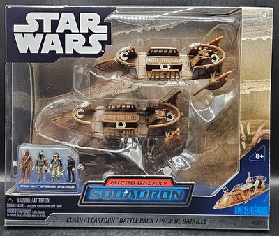 Jazwares Disney´s Star Wars Micro Galaxy Squadron Clash at Carkoon Battle Pack