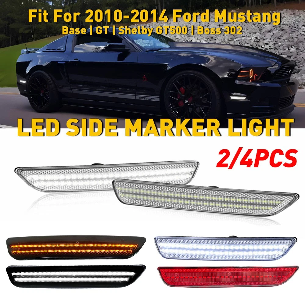 Bisel De Luz Lateral Trasera Izquierda Para Ford Mustang 1970 (solo El Marco)