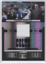 2011 Panini Absolute Memorabilia Spectrum Black Prime 6/25 Pierre Garcon #16 0b2