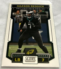 2023 Panini Score Football Haason Reddick Philadelphia Eagles base card #248
