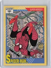 Marvel Super Heroes Spider-Man #1 1991 Card