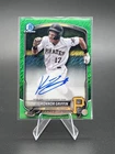 2025 Bowman Chrome Prospect Auto Konnor Griffin Green Refractor /99 AU, RC