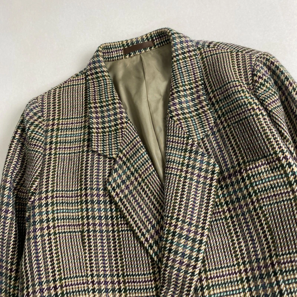 Traje de montaje Burberrys - Cuadros Nova, patrón pata de gallo, etiqueta blanca, W4489
