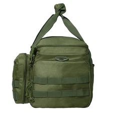 Multifunction Gun Bag 4 Pistol 6 Mag Side Pockets Green