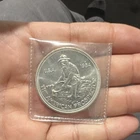 Engelhard 1984 1 oz .999 Silver Round The American Prospector Lot of 2