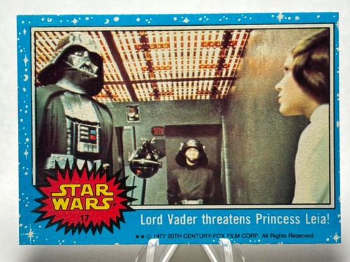 1977 Topps Star Wars Movie Cards Blue 1st Series High Grade PSA Vader Luke Leia - Picture 60 of 235