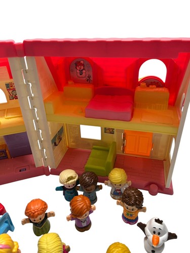 Fisher Price Little People Surprise & Sounds Home Pink Doll House Playset Works - Picture 9 of 12