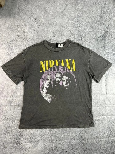 nirvana mens rock t shirts size small