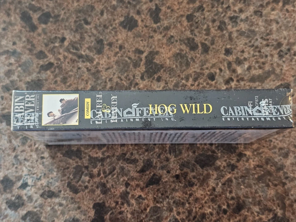 BRAND NEW Laurel & Hardy's Hog Wild (VHS; 1992) RARE Sealed OOP Watermarks - Image 4 of 4