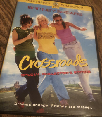 Crossroads DVD Britney Spears Kim Cattrall DVD w/insert 2001 Dan