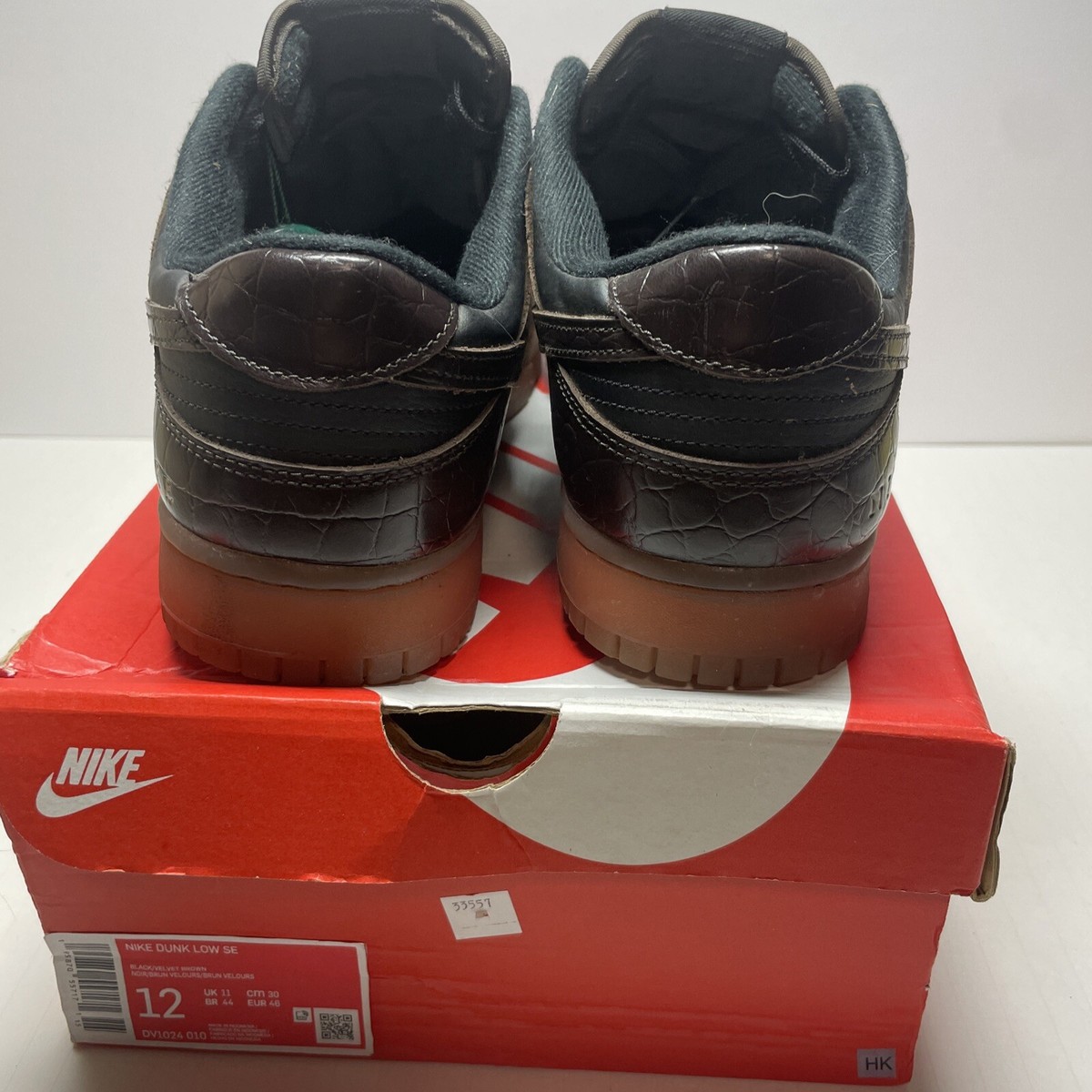 Size 12 - Nike Dunk SE Low Chocolate NIKE Grade-School Dunk Low SE HQ1957 600 - Shiekh main image 2