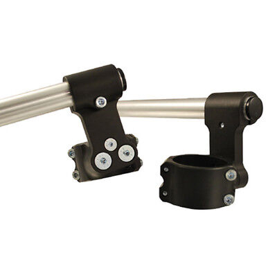 WOODCRAFT RACING 48mm CLIP-ON CLIPON HANDLEBAR KIT WITH 3" INCH RISE