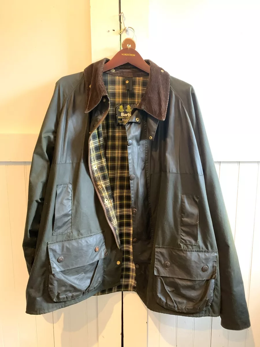 Vintage Barbour Beaufort Jacket - Sage - A150 C52/132CM XXL/XXXL