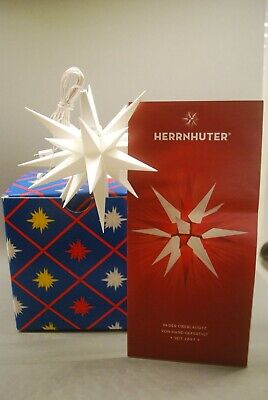 Herrnhuter Sterne Led Sterne Weiss Rot Gelb Mint Limone Magenta Batteriebetrieb Ebay