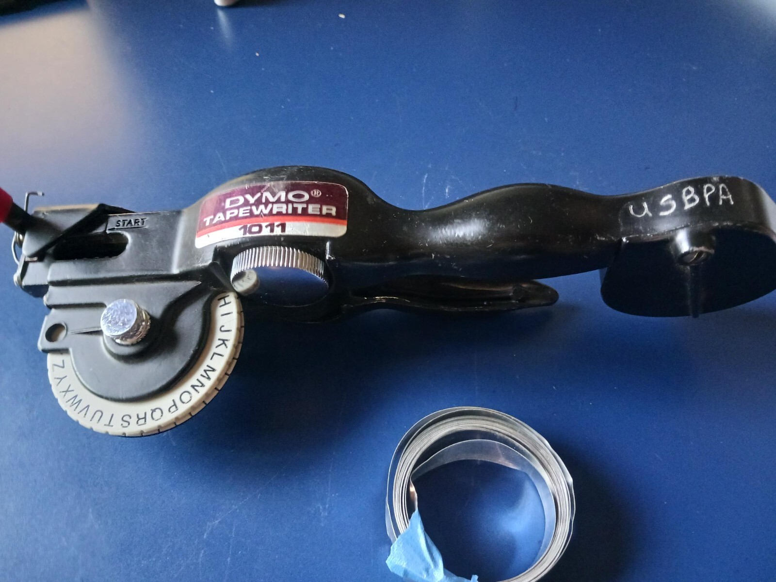 Vintage DYMO Tapewriter Model 1011. All Metal (With Tape) eBay