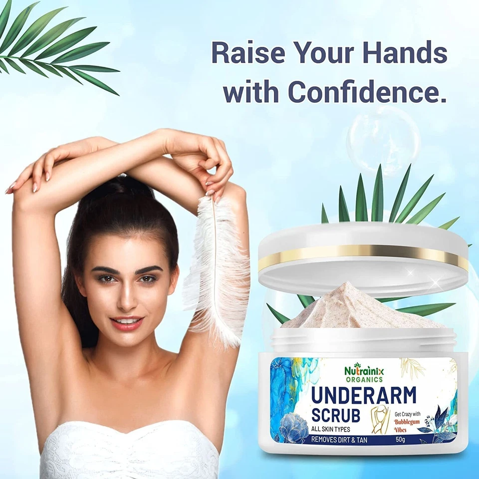 Underarm Scrub for Bikini Area - Suitable for All Skin Types - 50g - Image 2 of 4