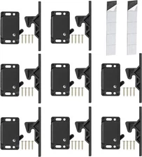 RV Drawer Latches and Catches, 8 Pack RV Cabinet Door Latches and Catches, 10 LB