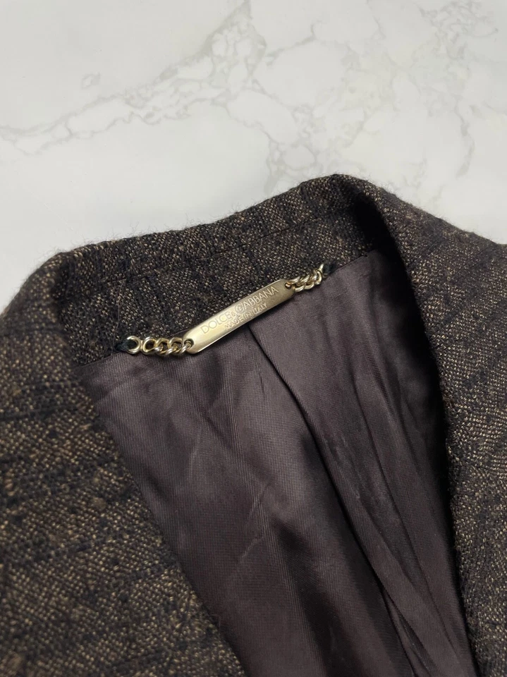 🔥80% DE DESCUENTO🔥 [OFERTA] Abrigo ligero de lana de alpaca Dolce & Gabbana talla M Foto 3 de 4