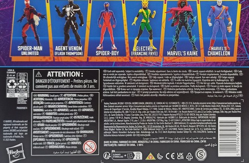 MARVEL LEGENDS 2025 SPIDER-MAN AGENT VENOM FLASH THOMPSON 6'' ACTION FIGURE MOSC - Picture 16 of 21