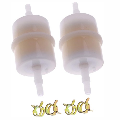 2PCS 1/4" ID Fuel Filter 490190031 for Kawasaki EFI FR541V FR600V