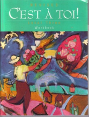 C'EST À TOI ! :: Level Three French Workbook :: 2002 :: FREE Shipping