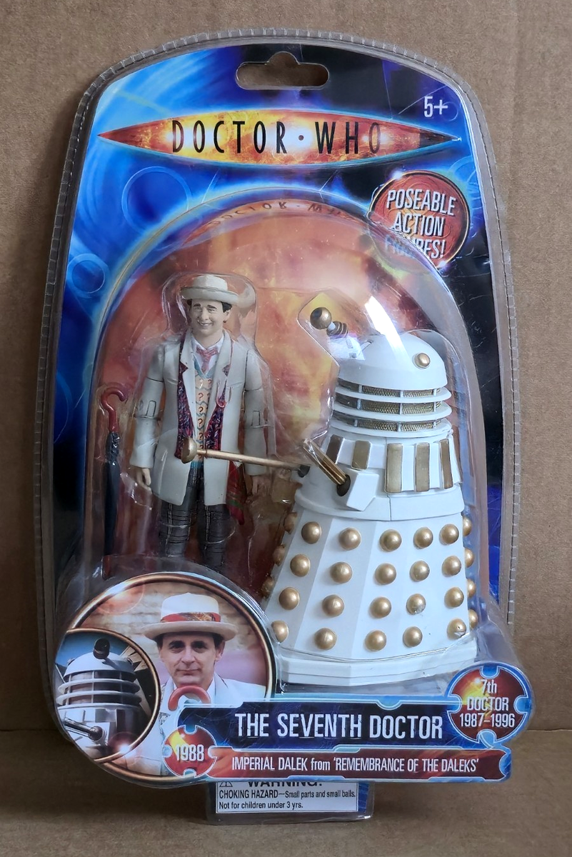 DOCTOR WHO - THE SEVENTH DOCTOR WITH IMPERIAL DALEK REMEMBERANCE