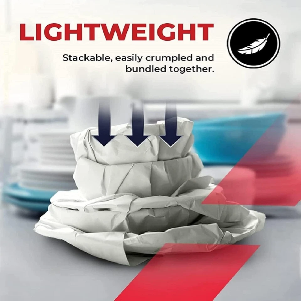 70 Sheets Newsprint Packing Paper Sheets for Moving, Shipping, Box Filler, Wrapp - Image 4 of 4