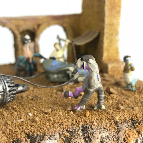 Star Wars Micro Machines Pod Racer Diorama - Bild 2 von 3