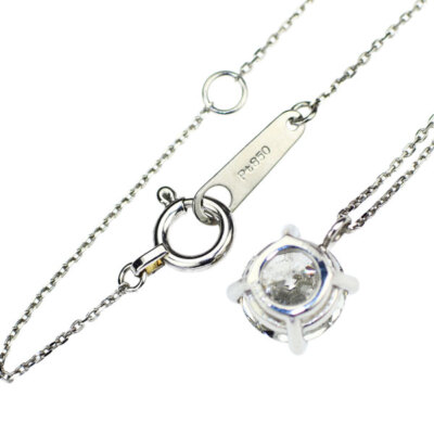 Brand New Pt950/ Pt850 Diamond Pendant Necklace 1.013ct I I1