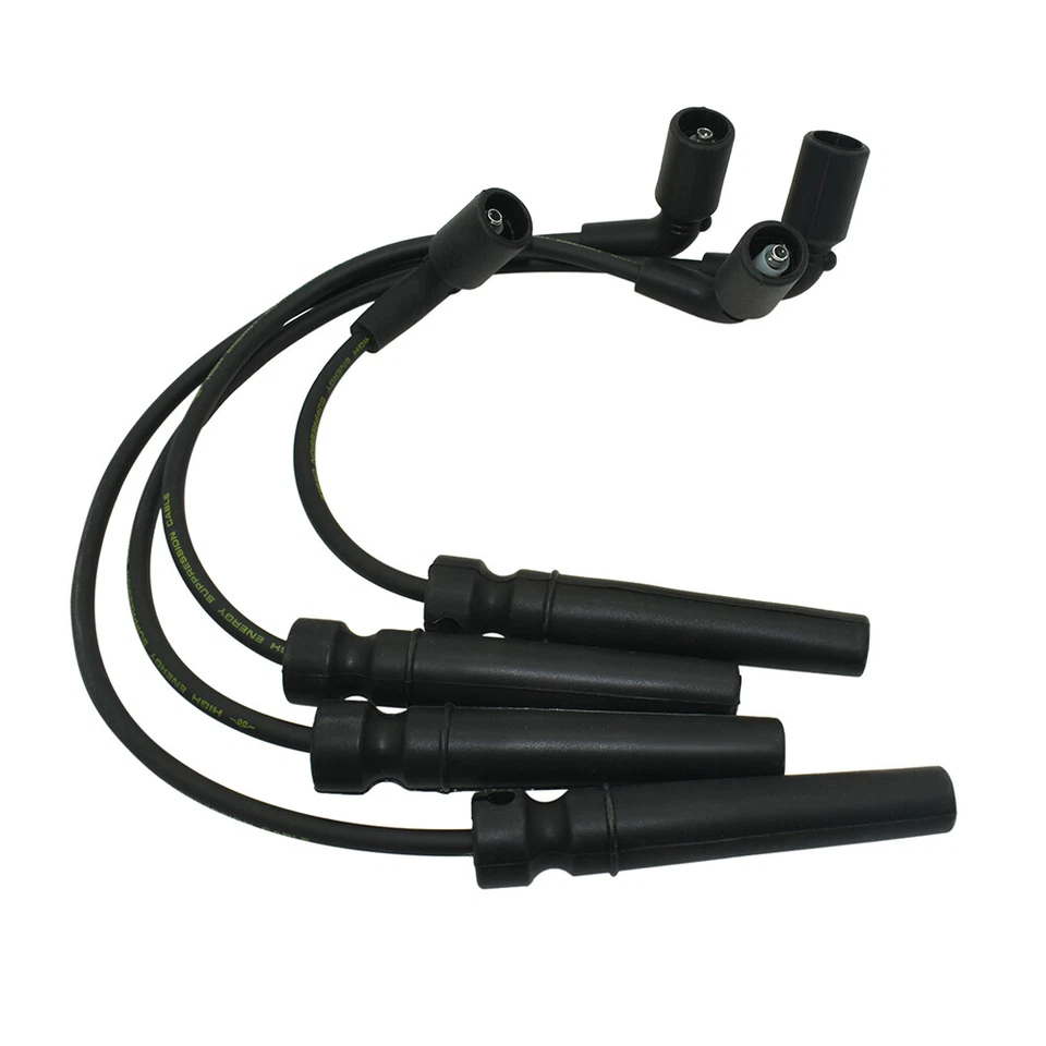 Spark Plug Wire Set 96211948 for Chevrolet Aveo 5 Pontiac Wave Daewoo Lanos 1.6L - Image 3 of 4