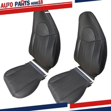 For 2003-2014 CHEVY Express 1500 2500 Van Seat Cover Both Side Dark Gray