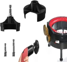 [2 Pack] Knitting Machine Adapter for Addi Knitting Machine with Hex Steel Bi...